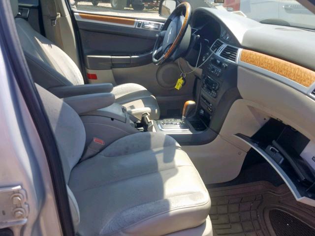 2A8GF78426R761570 - 2006 CHRYSLER PACIFICA L SILVER photo 5