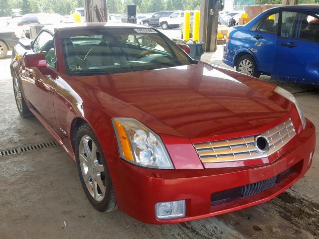 1G6YV34A045600215 - 2004 CADILLAC XLR RED photo 1