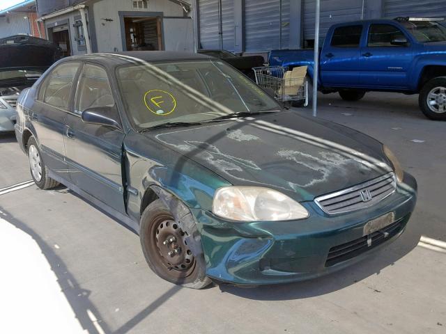 2HGEJ6614XH535474 - 1999 HONDA CIVIC BASE GREEN photo 1