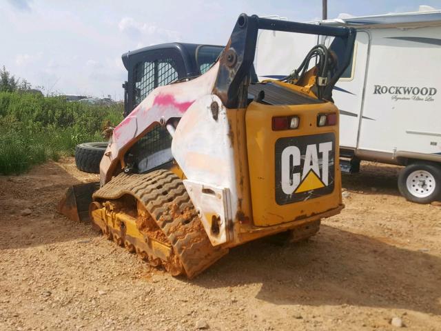 CAT0289CCRTD00936 - 2011 CATERPILLAR SKIDSTEER YELLOW photo 3