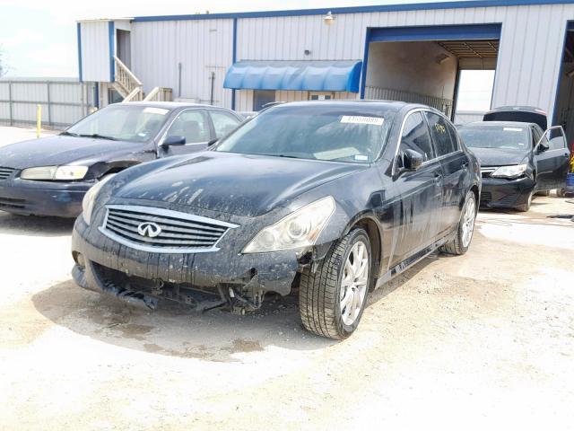 JN1CV6AP2BM509339 - 2011 INFINITI G37 BASE BLACK photo 2