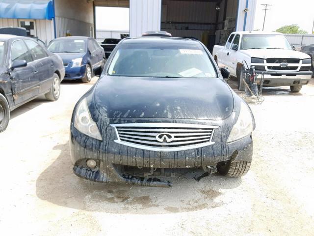 JN1CV6AP2BM509339 - 2011 INFINITI G37 BASE BLACK photo 9