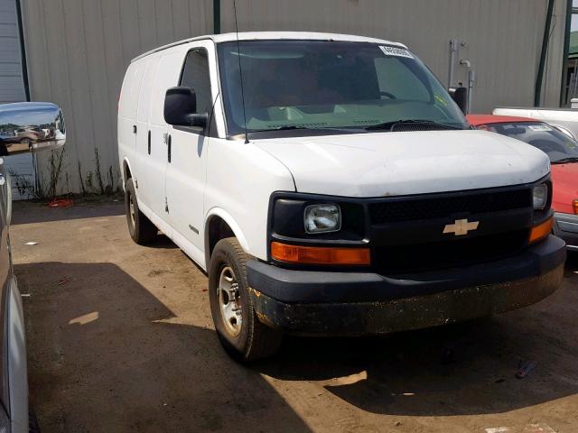 1GCGG25V761237792 - 2006 CHEVROLET EXPRESS WHITE photo 1