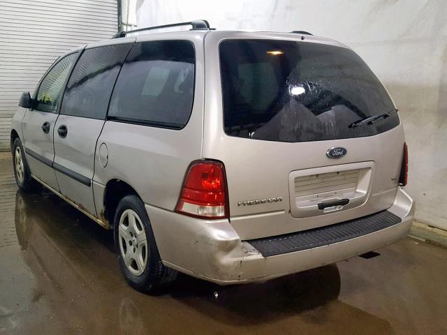 2FMZA51626BA49479 - 2006 FORD FREESTAR S SILVER photo 3