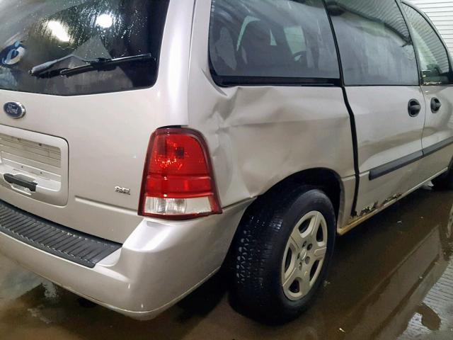 2FMZA51626BA49479 - 2006 FORD FREESTAR S SILVER photo 9