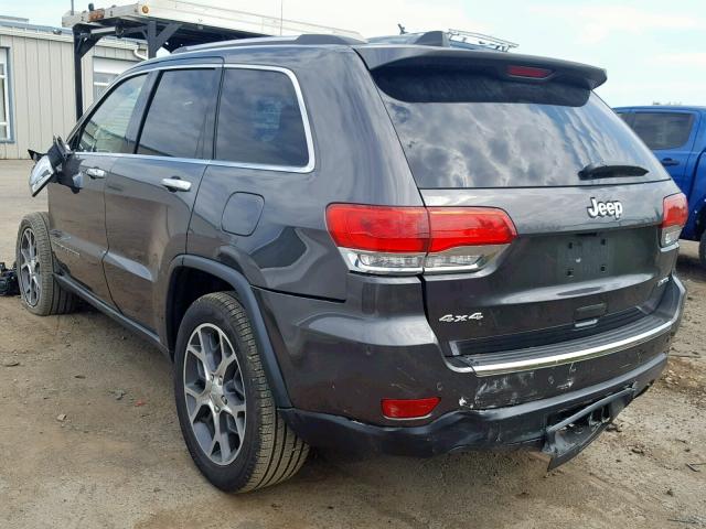 1C4RJFBG6KC649157 - 2019 JEEP GRAND CHER GRAY photo 3