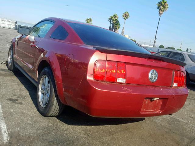 1ZVFT80N475211627 - 2007 FORD MUSTANG RED photo 3