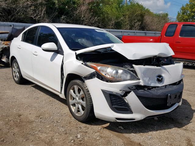 JM1BL1VF9B1492642 - 2011 MAZDA 3 I WHITE photo 1