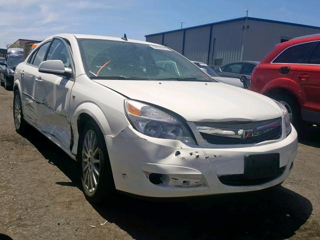 1G8ZS57B18F253742 - 2008 SATURN AURA XE WHITE photo 1