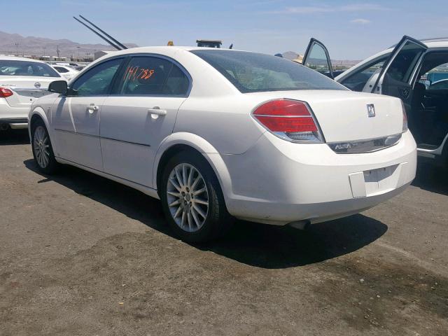 1G8ZS57B18F253742 - 2008 SATURN AURA XE WHITE photo 3