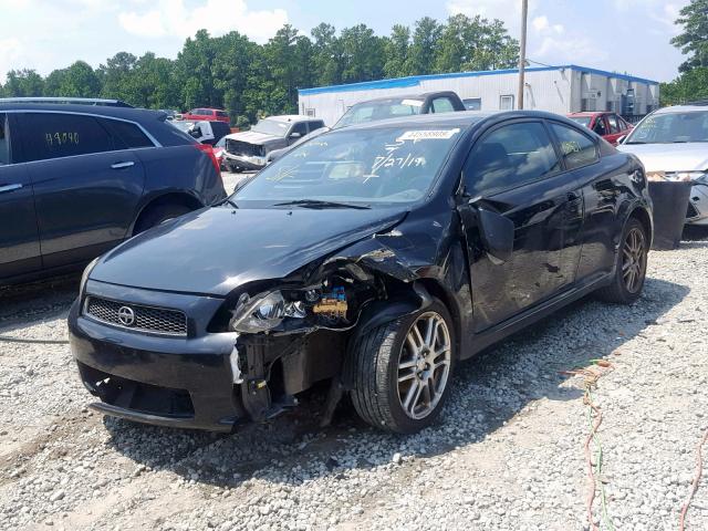JTKDE177070217126 - 2007 TOYOTA SCION TC შავი ფოტო 2
