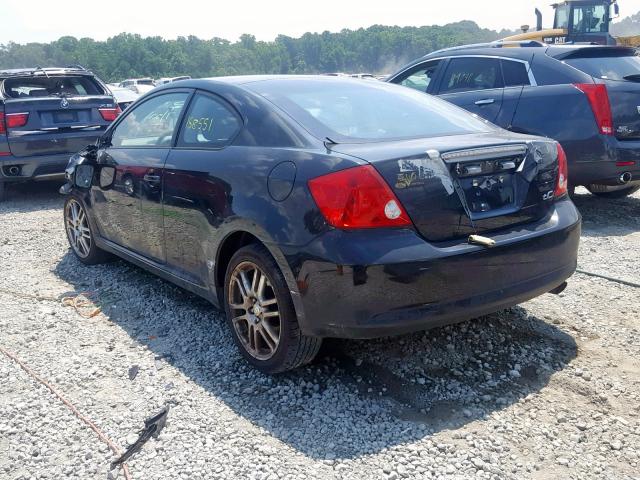 JTKDE177070217126 - 2007 TOYOTA SCION TC შავი ფოტო 3