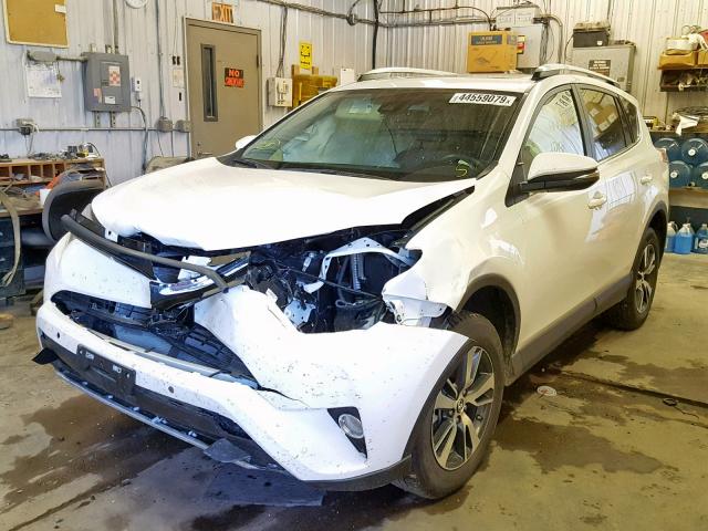 2T3RFREV3JW845758 - 2018 TOYOTA RAV4 ADVEN WHITE photo 2