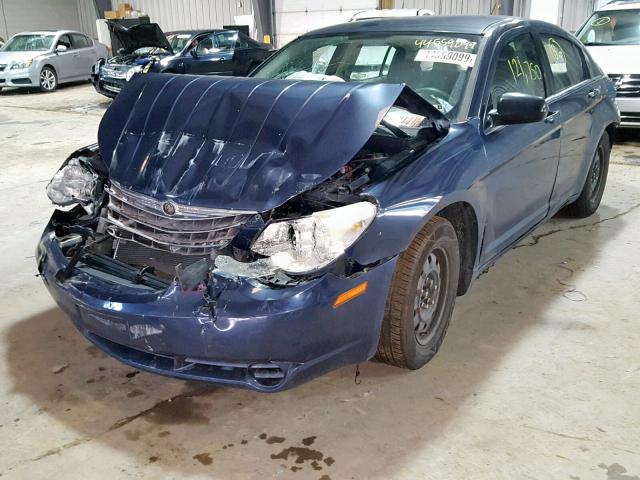 1C3LC46J48N138557 - 2008 CHRYSLER SEBRING LX BLUE photo 2