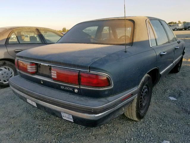 1G4HP53L1PH447641 - 1993 BUICK LESABRE CU GRAY photo 4