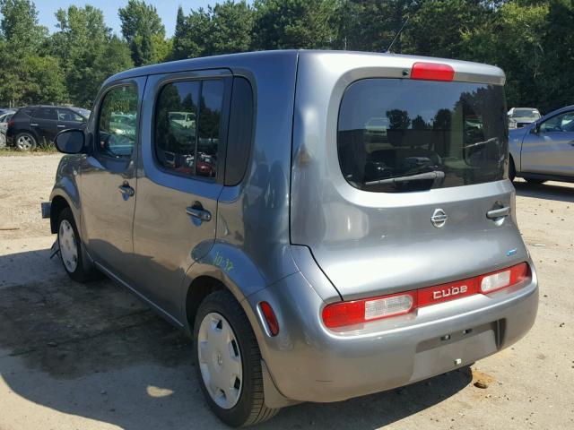 JN8AZ2KR9DT304924 - 2013 NISSAN CUBE S GRAY photo 3