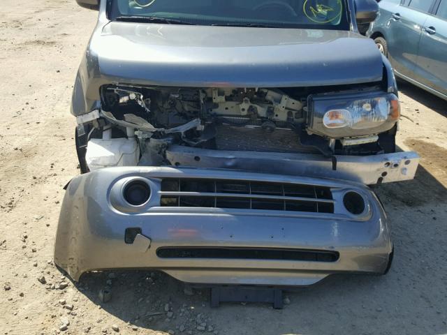 JN8AZ2KR9DT304924 - 2013 NISSAN CUBE S GRAY photo 9