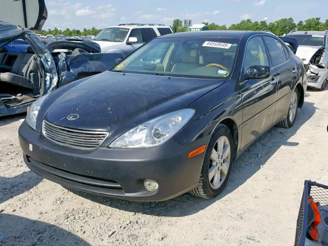 JTHBA30GX55141509 - 2005 LEXUS ES 330 BLACK photo 2