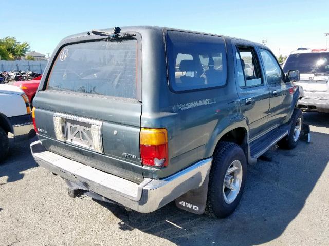 JT3VN39W6L0027194 - 1990 TOYOTA 4RUNNER VN GREEN photo 4