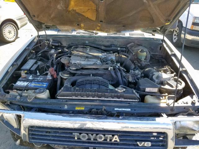 JT3VN39W6L0027194 - 1990 TOYOTA 4RUNNER VN GREEN photo 7