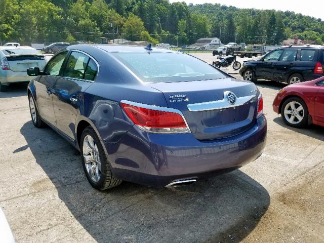 1G4GC5E3XDF273337 - 2013 BUICK LACROSSE BLUE photo 3