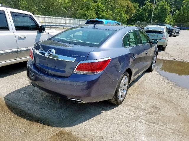 1G4GC5E3XDF273337 - 2013 BUICK LACROSSE BLUE photo 4