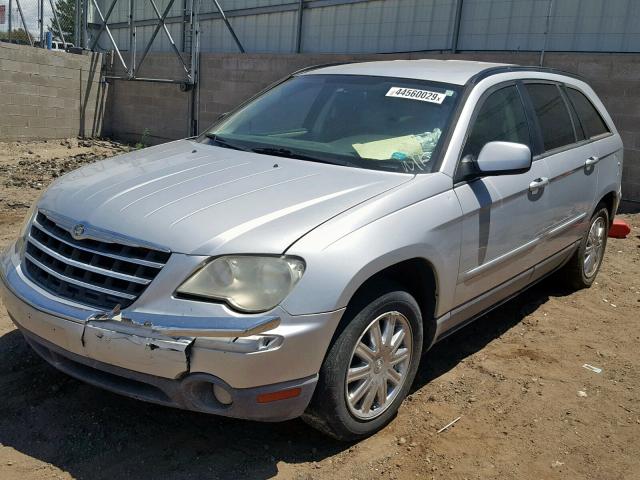 2A8GM68X47R327162 - 2007 CHRYSLER PACIFICA T SILVER photo 2