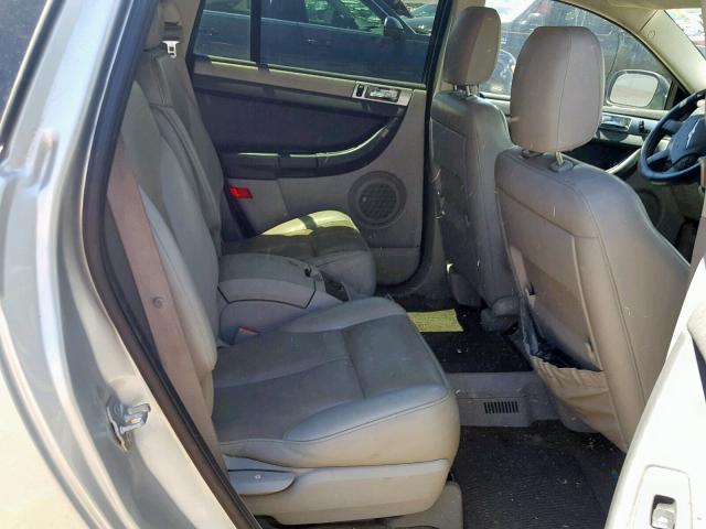 2A8GM68X47R327162 - 2007 CHRYSLER PACIFICA T SILVER photo 6