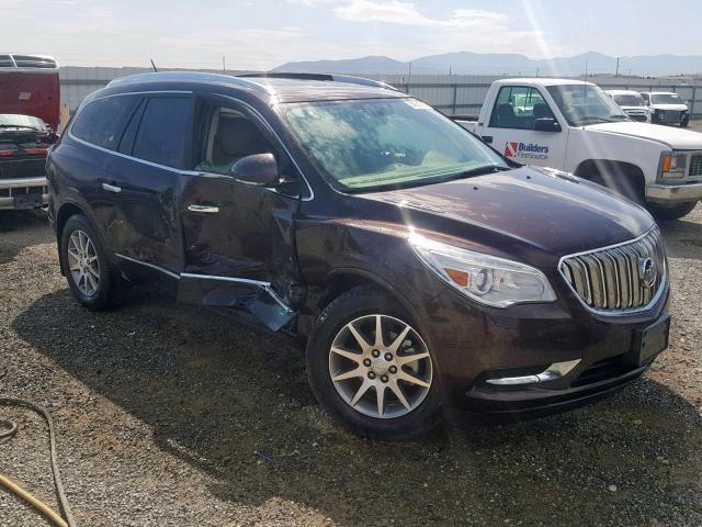 5GAKVBKD3GJ245984 - 2016 BUICK ENCLAVE BROWN photo 1