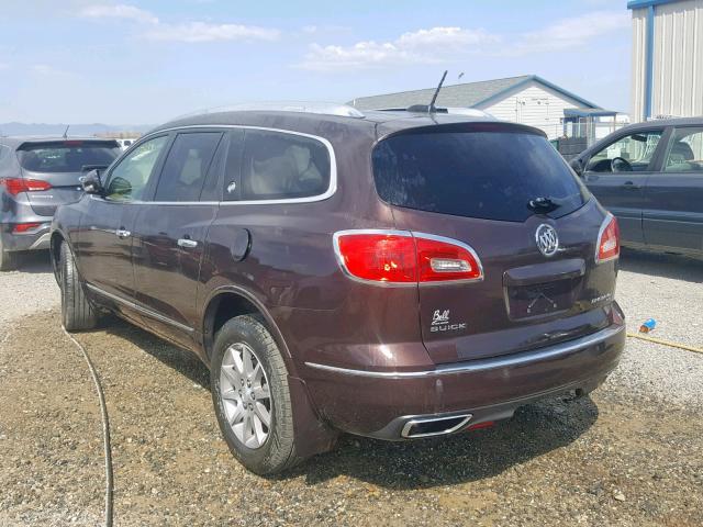 5GAKVBKD3GJ245984 - 2016 BUICK ENCLAVE BROWN photo 3