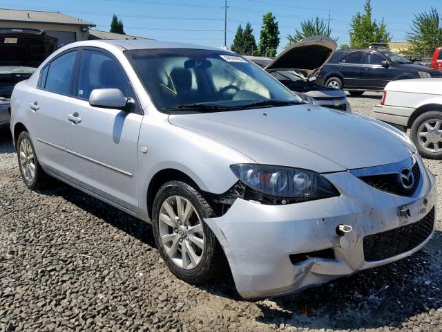 JM1BK12F481853033 - 2008 MAZDA 3 I SILVER photo 1