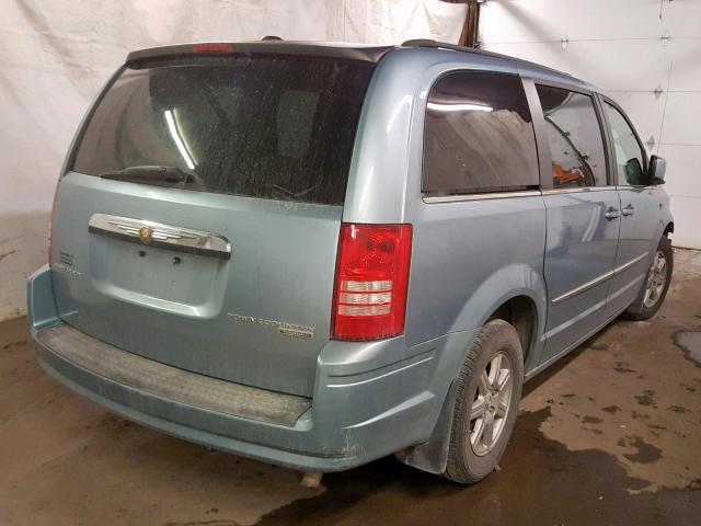 2A4RR5D18AR176907 - 2010 CHRYSLER TOWN & COU BLUE photo 4