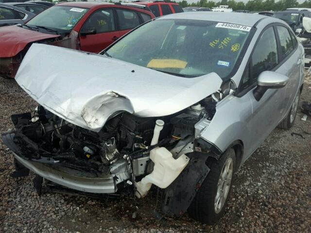 3FADP4BJ1EM145228 - 2014 FORD FIESTA SE SILVER photo 2