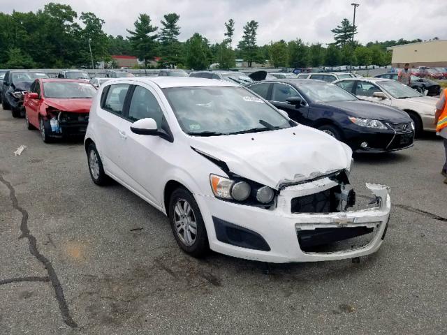 1G1JA6SHXC4161954 - 2012 CHEVROLET SONIC LS 白色 照片 1