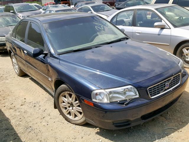 YV1TH59H941377660 - 2004 VOLVO S80 2.5T BLUE photo 1