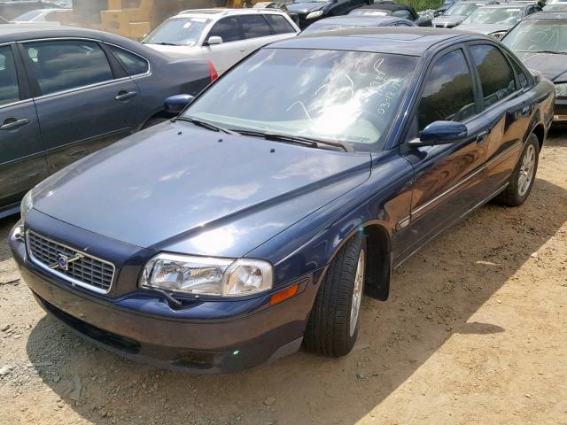 YV1TH59H941377660 - 2004 VOLVO S80 2.5T BLUE photo 2