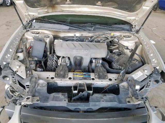 2G4WC582281321361 - 2008 BUICK LACROSSE C SILVER photo 7