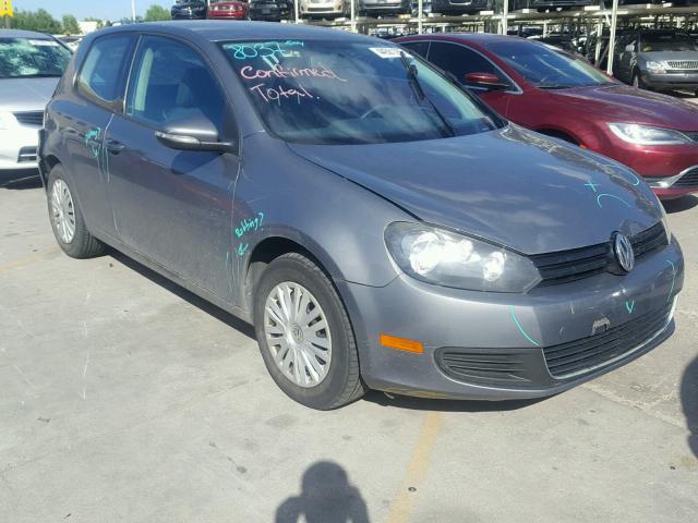 WVWBB7AJ2BW264047 - 2011 VOLKSWAGEN GOLF 灰色 照片 1