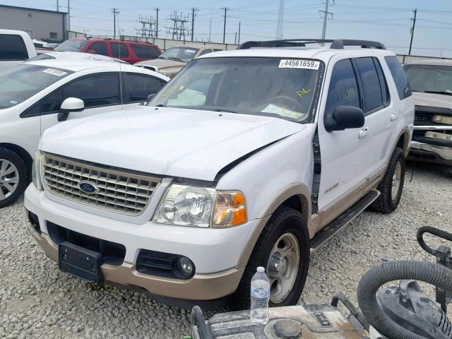 1FMDU64KX5ZA57602 - 2005 FORD EXPLORER E WHITE photo 2