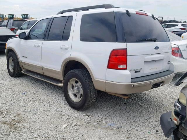 1FMDU64KX5ZA57602 - 2005 FORD EXPLORER E WHITE photo 3