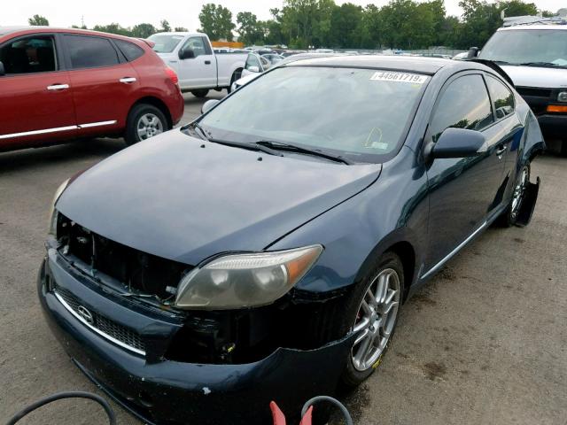 JTKDE177270176031 - 2007 TOYOTA SCION TC ლურჯი ფოტო 2