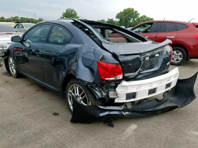 JTKDE177270176031 - 2007 TOYOTA SCION TC ლურჯი ფოტო 3