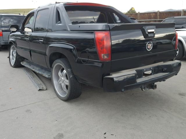 3GYEK63NX3G300665 - 2003 CADILLAC ESCALADE E BLACK photo 3