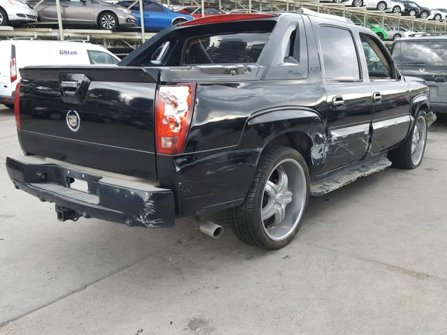 3GYEK63NX3G300665 - 2003 CADILLAC ESCALADE E BLACK photo 4