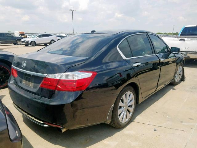 1HGCR2F84EA006883 - 2014 HONDA ACCORD EXL BLACK photo 4