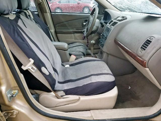 1G1ZT64885F131319 - 2005 CHEVROLET MALIBU MAX 米色 照片 5