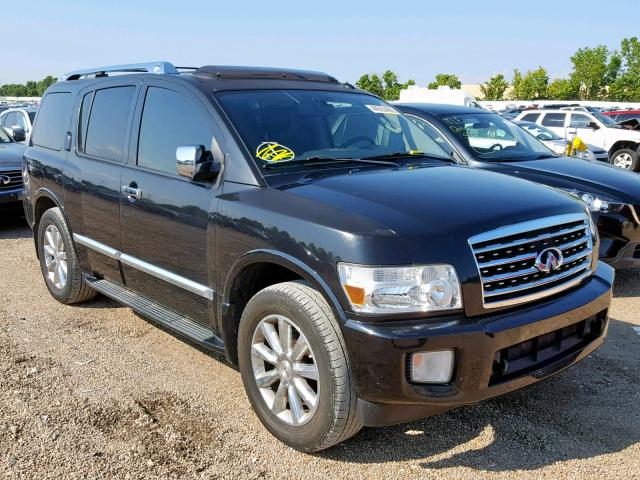 5N3AA08C99N901693 - 2009 INFINITI QX56 BLACK photo 1