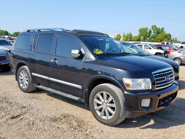 5N3AA08C99N901693 - 2009 INFINITI QX56 BLACK photo 9