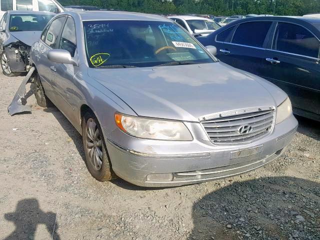 KMHFC46F37A181924 - 2007 HYUNDAI AZERA SE SILVER photo 1