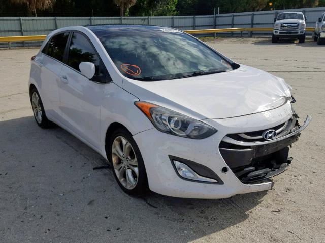 KMHD35LE7DU147181 - 2013 HYUNDAI ELANTRA GT WHITE photo 1